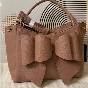 NEW shoulder or crossbody bag / Mauve Color/ Medium Size/Chic and trendy stylish
